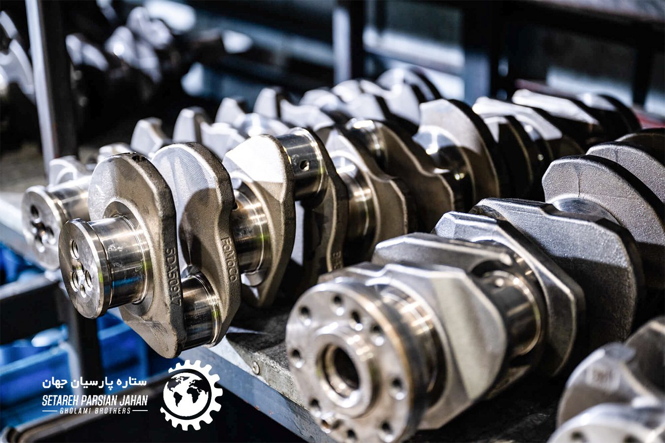 راهنمای خرید و بررسی کیفیت میل لنگ کامیون 2 پارسین میل لنگ 1